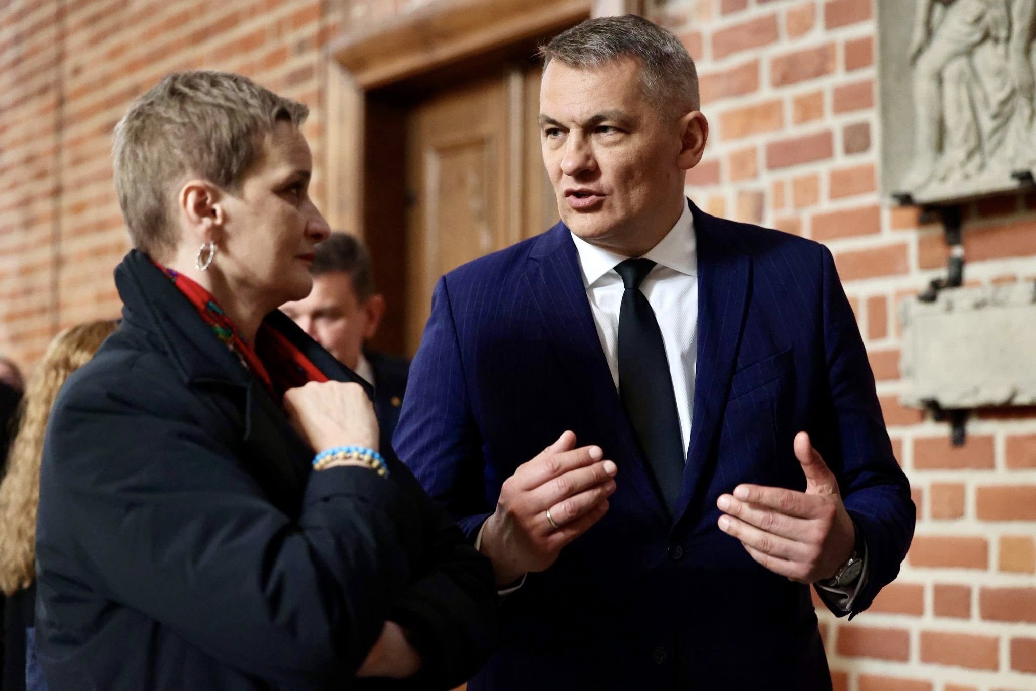 Katedra Opolska - wizyta wiceminister kultury